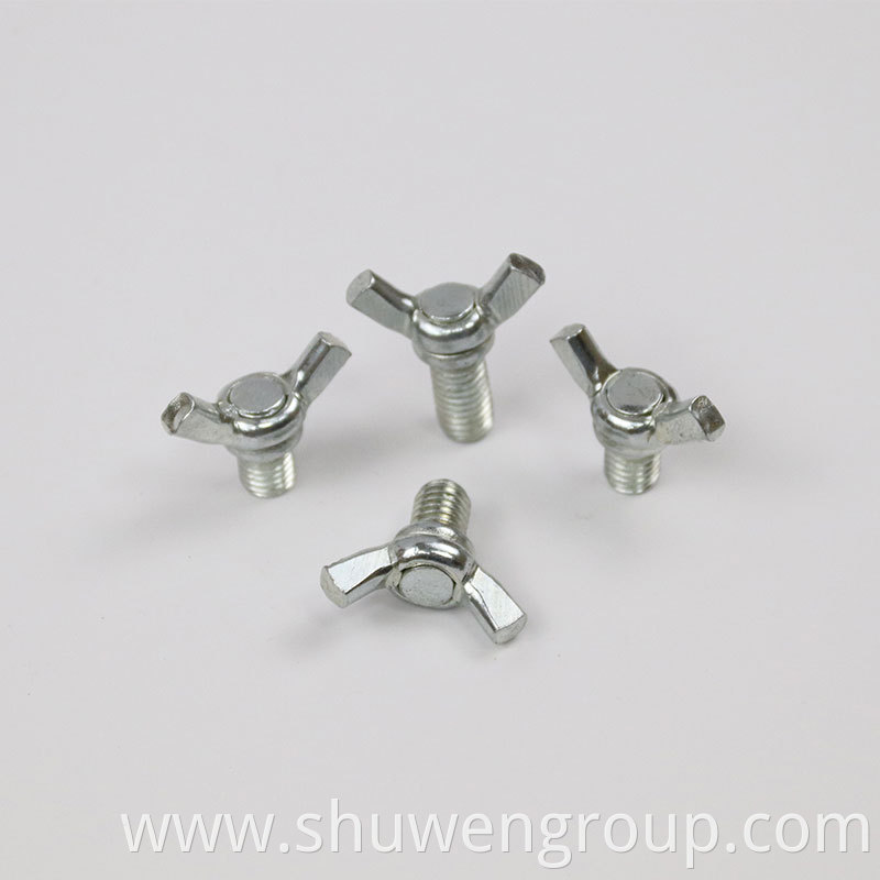 Zinc Plated Butterfly Wing Screw